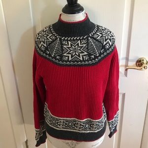 Marsh Landing pullover sweater, Size Medium
